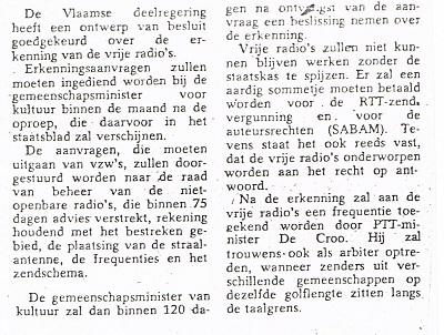 weg vrij voor vrije radio's